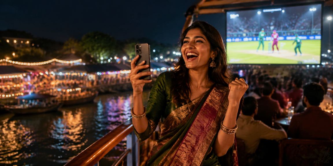 Mobile Betting Experience at Barisal's Night Market