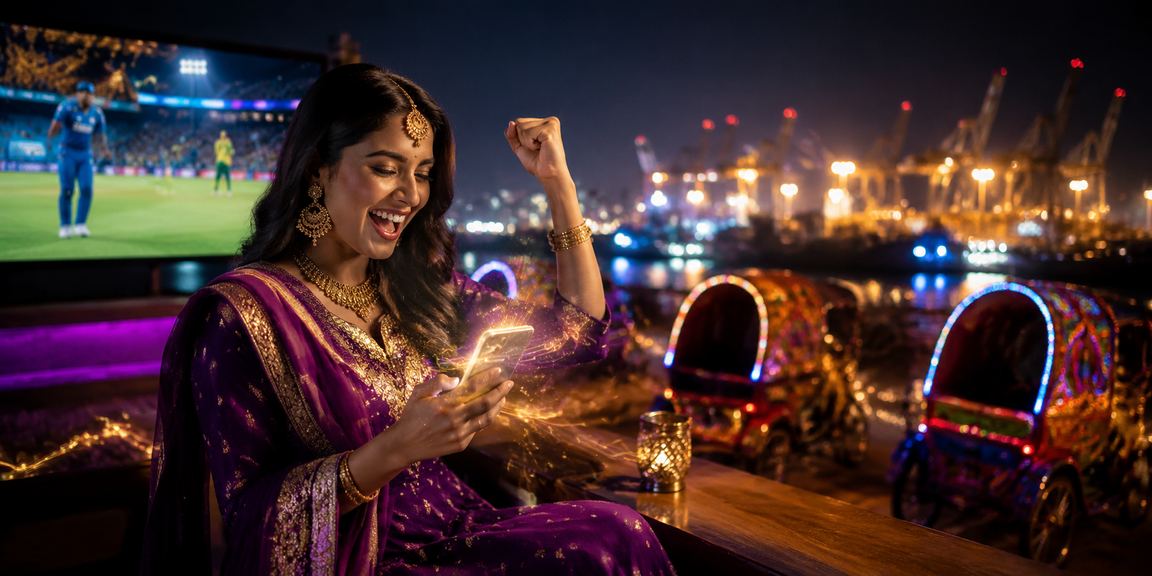 ঢাকায় রিকশায় বসে ক্রিকেট বেটিং মোবাইলে